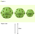 JW Crackle Heads Crackle Ball Toy for Dogs (Green) image 3