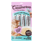 Kennel Kitchen Chicken in Jelly Wet Food and Creameroo Chicken with Mackerel Creamy Treats for Cats Combo image 3