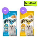 Kitty Licks Tuna Seafood and Tuna Scallop Cat Treats Combo image 2