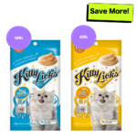 Kitty Licks Tuna Seafood and Tuna Scallop Cat Treats Combo image 1