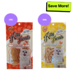 Kitty Treats Chicken Sushi and Chicken with Scallop Flavour Cat Treats Combo image 2