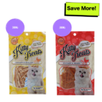 Kitty Treats Chicken with Scallop and Shrimp Flavour Cat Treats Combo image 2