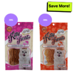 Kitty Treats Soft Chicken & Tuna and Chicken Sushi Cat Treats Combo image 2