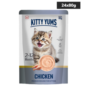 Kitty Yum Chicken Mousse Kitten Cat Wet Food
