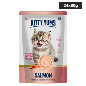 Kitty Yum Salmon Mousse Kitten Cat Wet Food