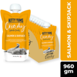 Kitty Yums Lickable Salmon & Skipjack Creamy Cat Treat image 1