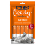 Kitty Yums Real Chicken and Crab & Chicken Creamy Cat Treats Combo image 3