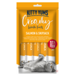 Kitty Yums Salmon & Skipjack and Crab & Chicken Creamy Cat Treats Combo image 3