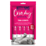 Kitty Yums Tuna & Bonito and Seafood Medley Creamy Cat Treats Combo image 3