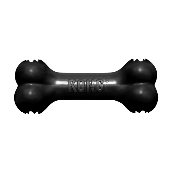 Kong Extreme Goodie Bone Toy for Dogs (Black)