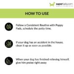 M Pets Eco Training Pads for Puppies (90x60cm) image 4