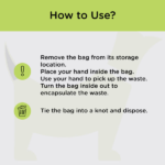M Pets Waste Bag Dispenser for Dogs (Black) image 4