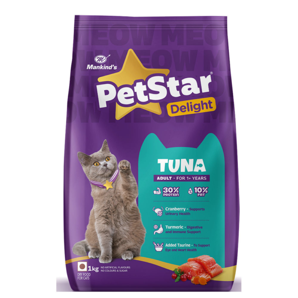 Mankind PetStar Tuna Adult Cat Dry Food