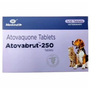 Mankind Atovabrut 250mg (Atovaquone) Tablets for Dogs and Cats