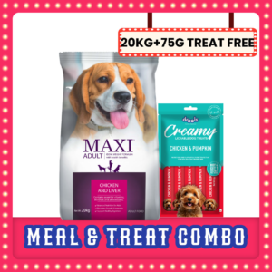 Maxi Adult Chicken and Liver Dog Dry Food