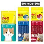 Me O Bonito, Chicken, Liver, Goat, Milk, Tuna, Tomato Combo Creamy Treats Cat image 2