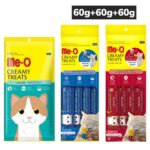 Me O Bonito, Chicken, Liver, Goat, Milk, Tuna, Tomato Combo Creamy Treats Cat image 1