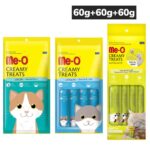 Me O Bonito, Chicken, Liver, Tuna, Goat, Milk Combo Creamy Treats Cat image 1
