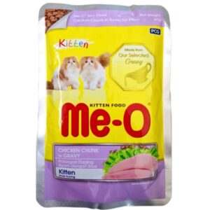 Me O Chicken Chunks in Gravy kitten Wet Food