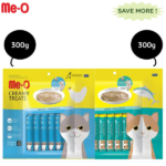 Me O Creamy Chicken & Liver and Creamy Bonito Cat Treat Combo image 4