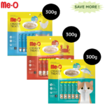 Me O Creamy Chicken & Liver, Crab, Bonito Cat Treat Combo image 1
