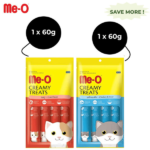 Me O Creamy Crab and Chicken & Liver Cat Treat Combo image 2