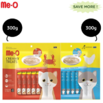 Me O Creamy Crab and Chicken & Liver Cat Treat Combo image 3