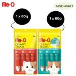Me O Creamy Crab and Creamy Bonito Cat Treat Combo image 2
