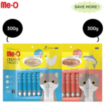 Me O Creamy Salmon and Chicken & Liver Cat Treat Combo image 3