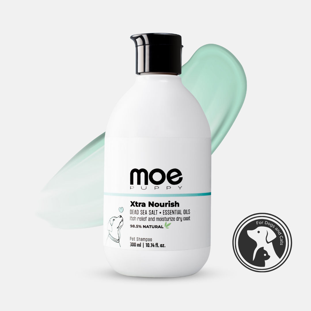 Moe Xtra Nourish for Relieving Itch and Moisturizing Dry Coat Shampoo for Dogs and Cats image 2