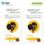 MSD Animal Health Bravecto (2-4.5kg) Tablet Combo (2 tablets) image 1
