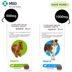 MSD Animal Health Bravecto Tablet 10-20 kg and 20-40 kg Combo image 1