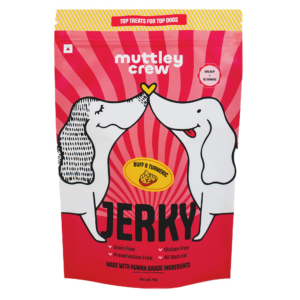 Muttley Crew Buff and Turmeric Jerky Dog Treats
