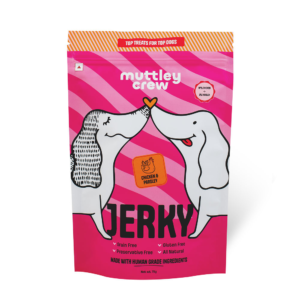 Muttley Crew Chicken and Parsley Jerky Dog Treats
