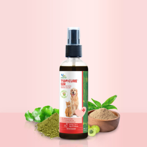 Natural Remedies Topicure Pet Wound Healing Spray for Dogs and Cats