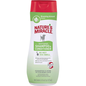 Nature's Miracle Whitening Shampoo and Conditioner for Dogs