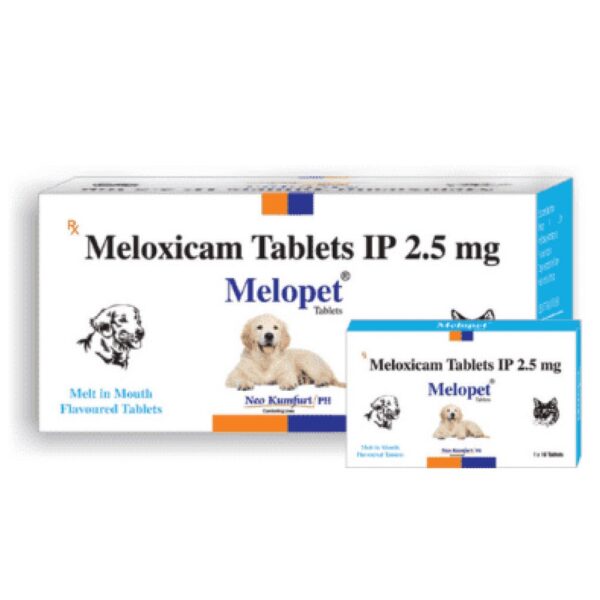 Neo Kumfurt Melopet 2.5mg (Meloxicam) Tablet for Dogs & Cats