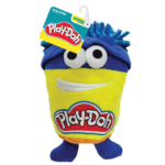 Nerf Dog Hasbro Squeak and Crinkle Plush Toy for Dogs (Yellow/Blue) image 1