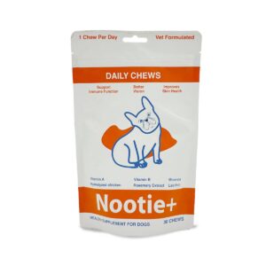 Nootie+ Multivitamin Daily Chews Supplement for Dogs