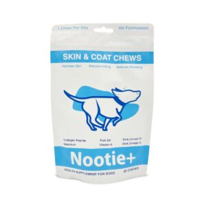 Nootie+ Omega Rich Skin & Coat Support Chews Supplement for Dogs