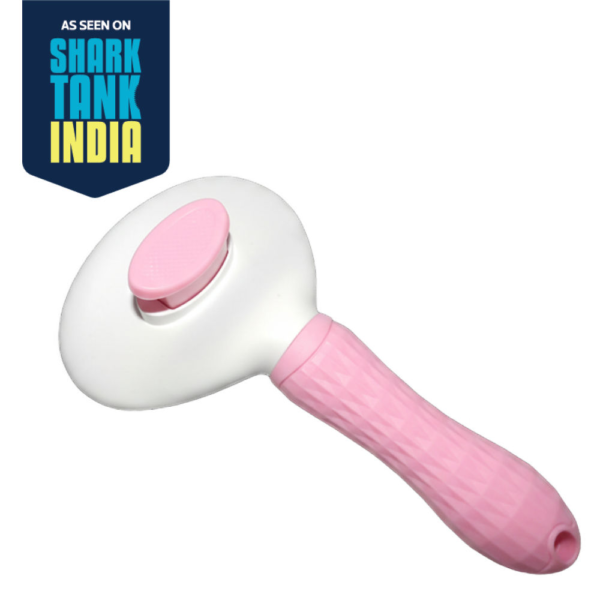 Nootie Slicker Brush for Dogs and Cats (Pink)