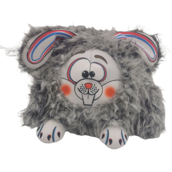 NutraPet The Jumpy Rabbit Toy for Dogs (Multicolour)
