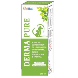 Oriheal Dermapure Syrup for Dogs & Cats 200ml