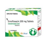 Oriheal Enerfoxin 200mg (Enrofloxacin) Tablet for Dogs and Cats image 2