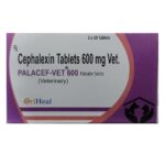 Oriheal Palacef Vet 600mg (Cephalexin) Tablet for Dogs and Cats image 1