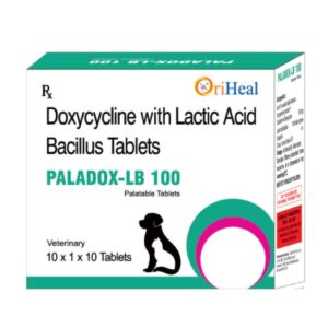 Oriheal Paladox LB 100mg (Doxycycline) Tablet for Dogs and Cats