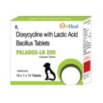 Oriheal Paladox LB 200mg (Doxycycline) Tablet for Dogs and Cats image 1