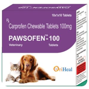 Oriheal Pawsofen 100mg (Carprofen) Tablets for Dogs and Cats