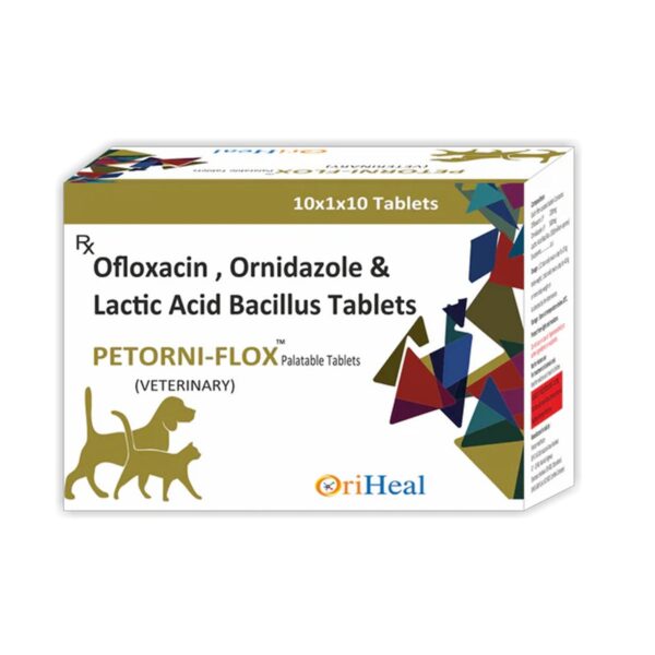 Oriheal Petorni Flox Tablets for Dogs and Cats