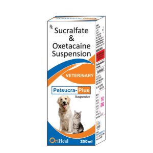 Oriheal Petsucra Plus (Sucralfate & Oxetacaine) Suspension for Dogs and Cats